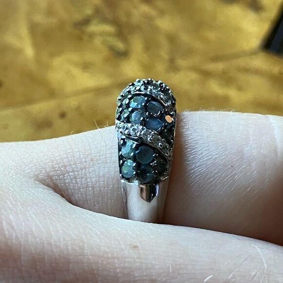 Natural Alexandrite Ring in Sterling Silver Size 7 - Picture 5 of 11